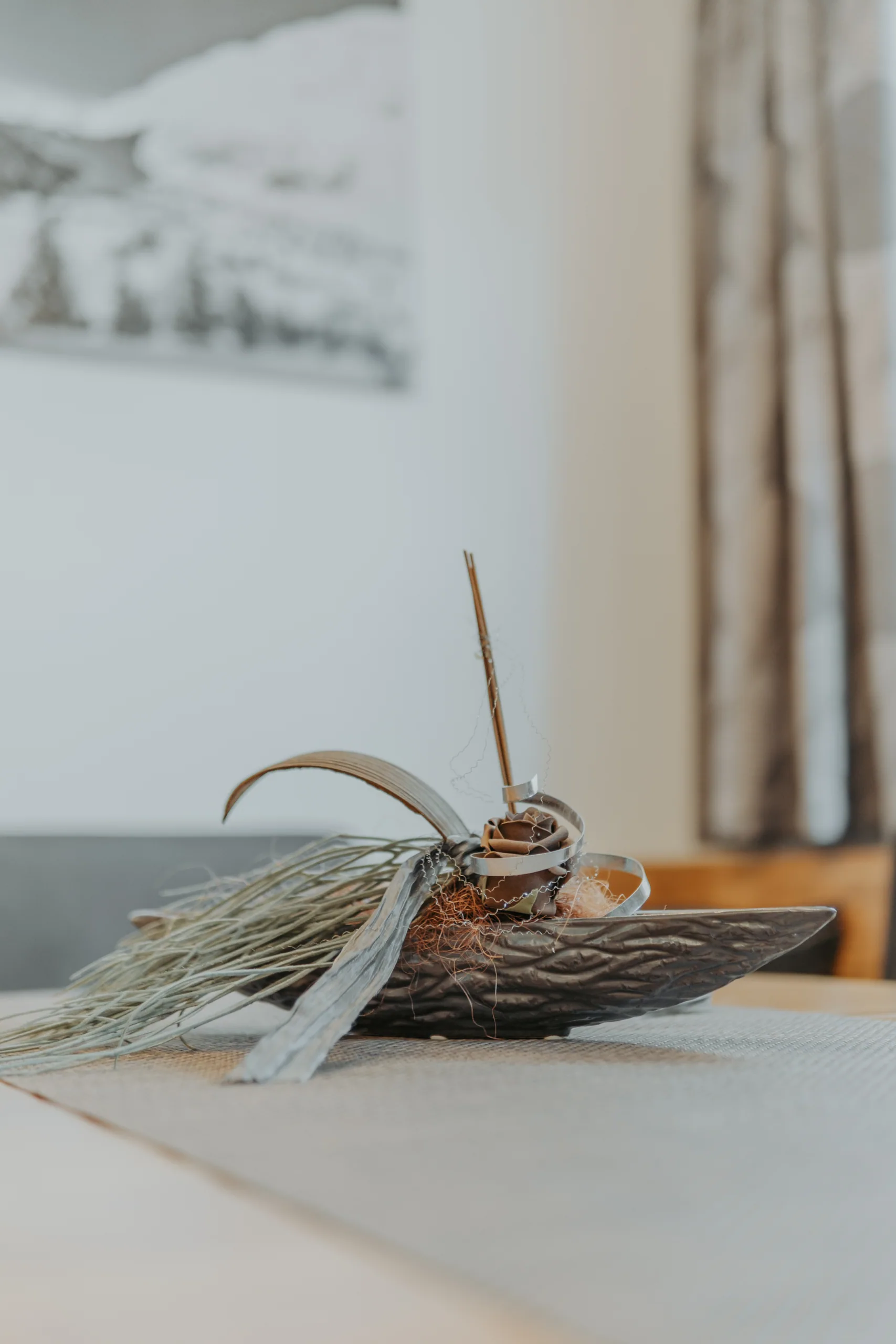 Dekoration auf dem Tisch in Wohnung 2