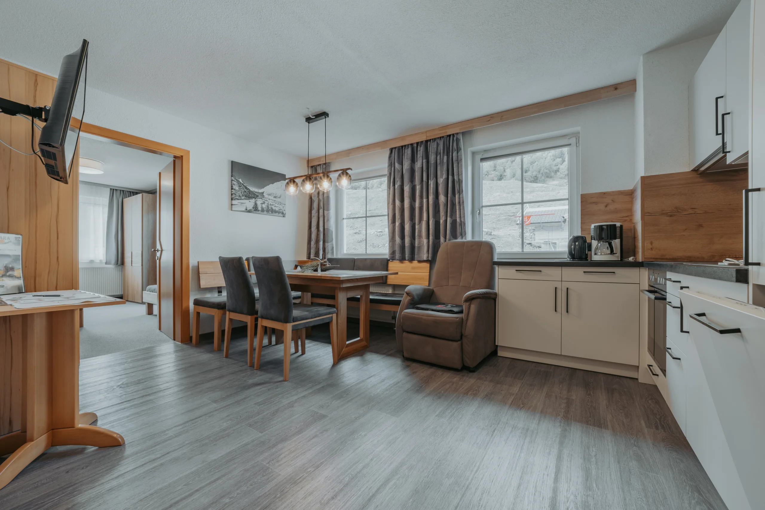 Wohnküche der Wohnung 2